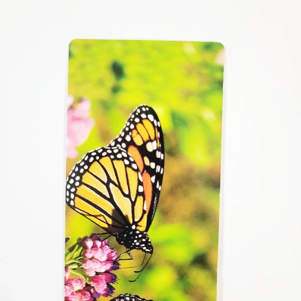 Vintage Y2K Monarch Butterflies Bookmark Butterfly, WWF World Wildlife WFRE44094